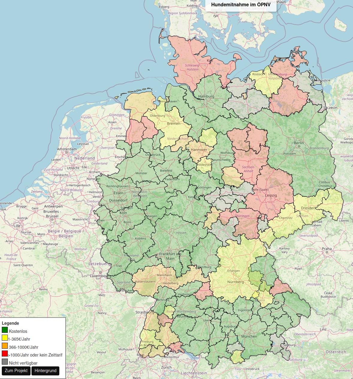 Deutschland-Karte